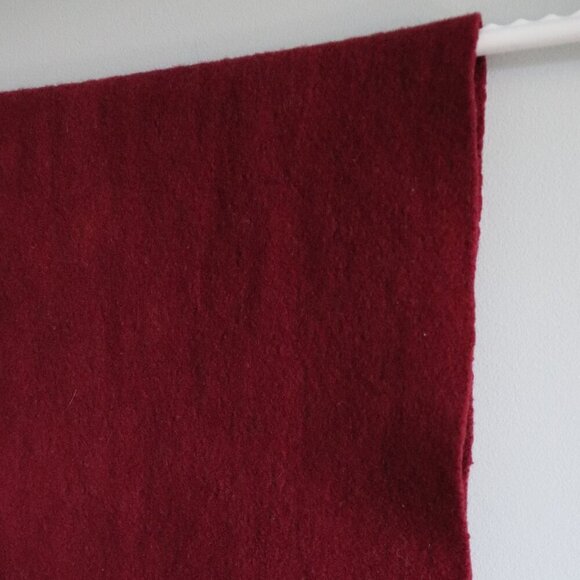 Pure Lambswool Long Made in Italy Fringe Winter Casual Warm Scarf | 45.5" - Picture 3 of 5